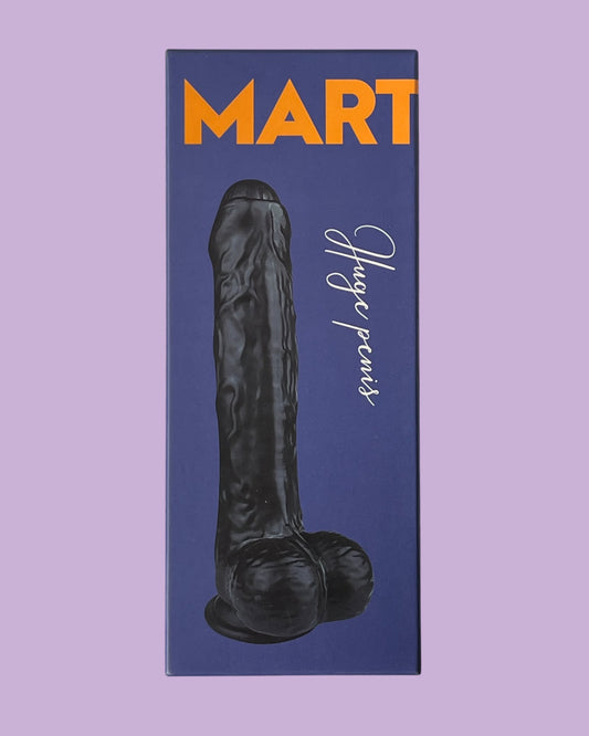 MARTIN S Dildo realistico 19x3.5cms con ventosa o usar en arnes