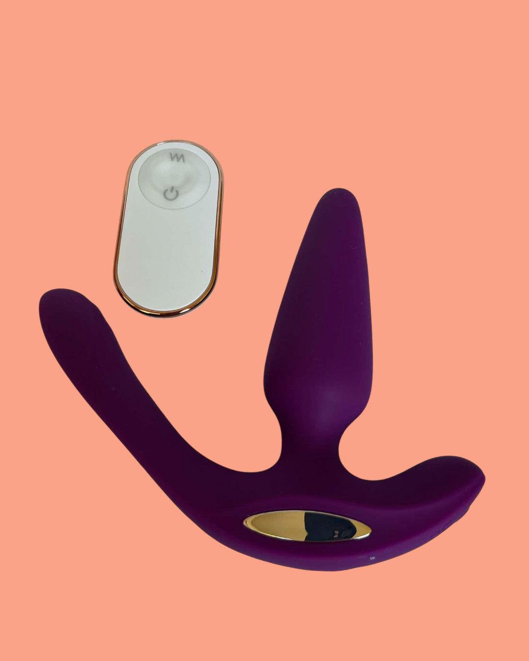 MEDEA RCT Plug anal vibrador y clitoris a control remoto