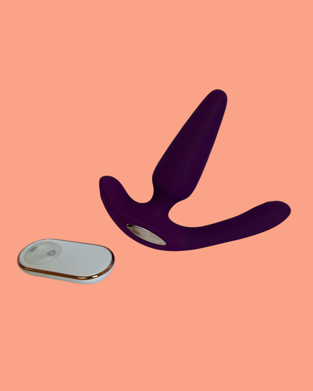 MEDEA RCT Plug anal vibrador y clitoris a control remoto