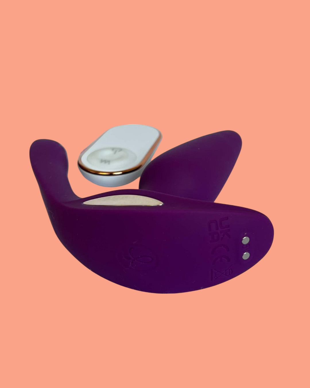 MEDEA RCT Plug anal vibrador y clitoris a control remoto