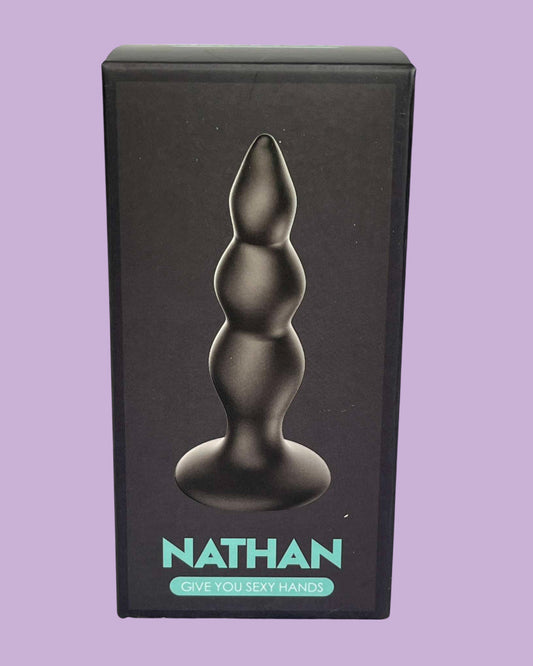 NATHAN Plug anal con ventosa