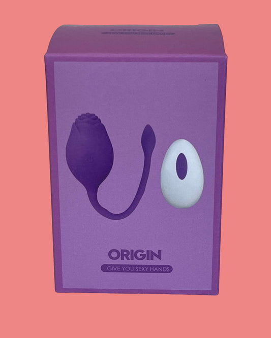 ORIGIN Vibrador portable a control remoto SERIE ROSA