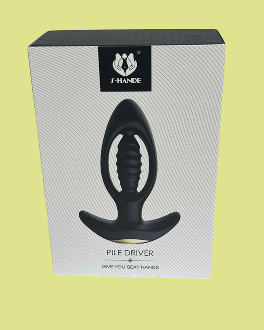 PILE DRIVER Plug anal vibrador