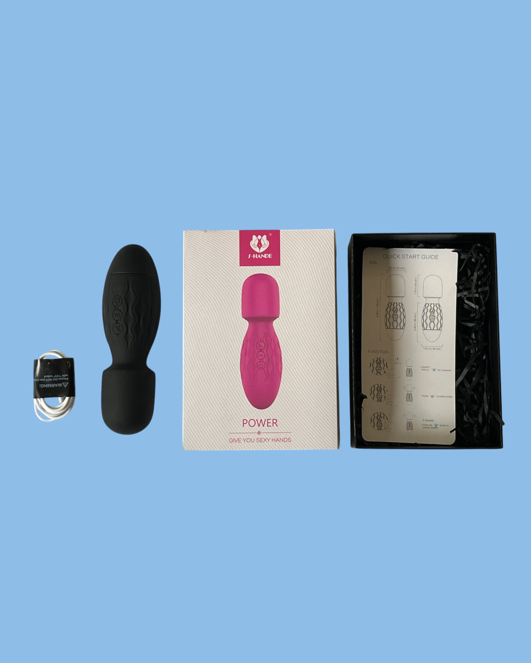POWER Vibrador masajeador
