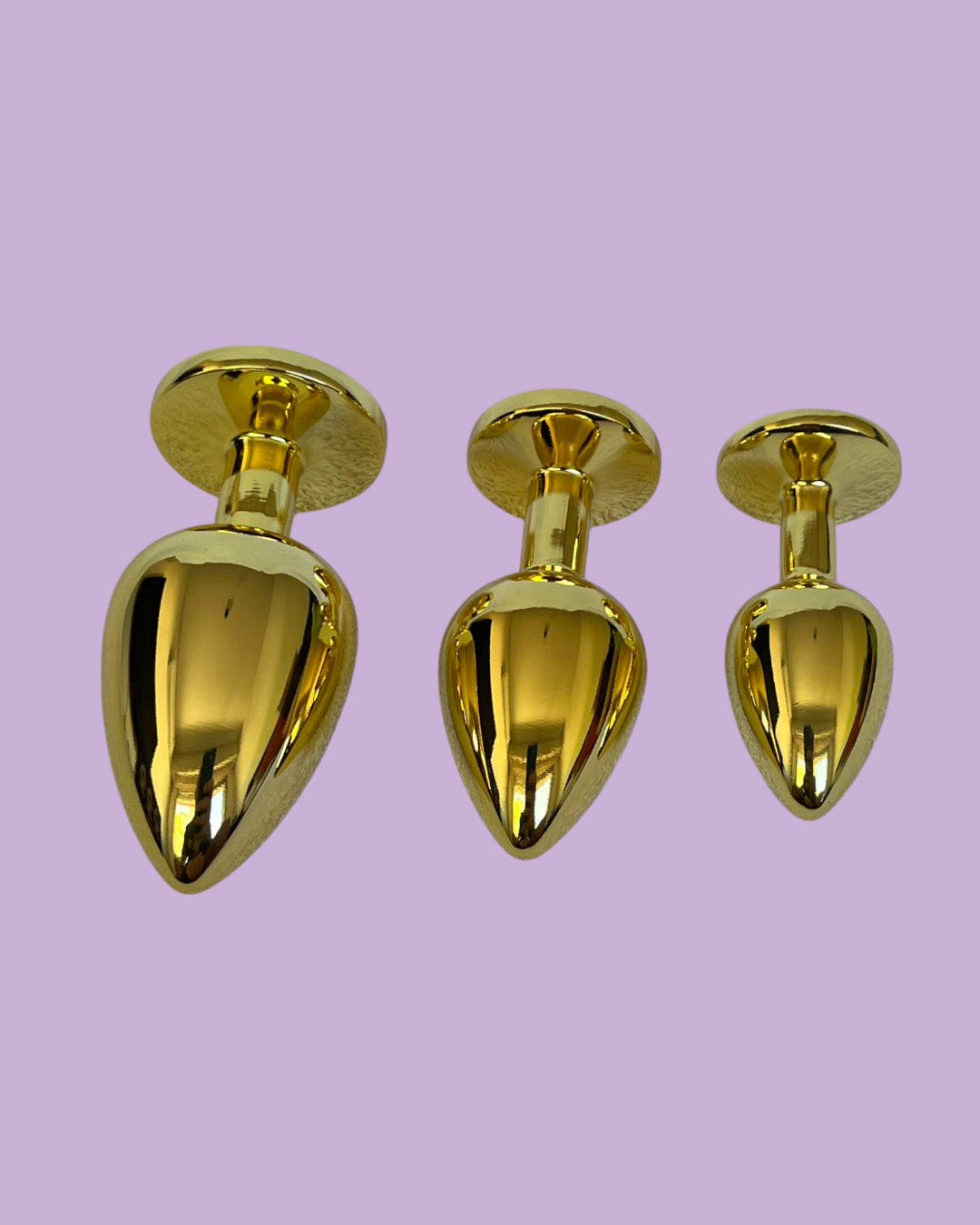 PRIMO Set de 3 plug anal edicion de lujo Dilatador anal