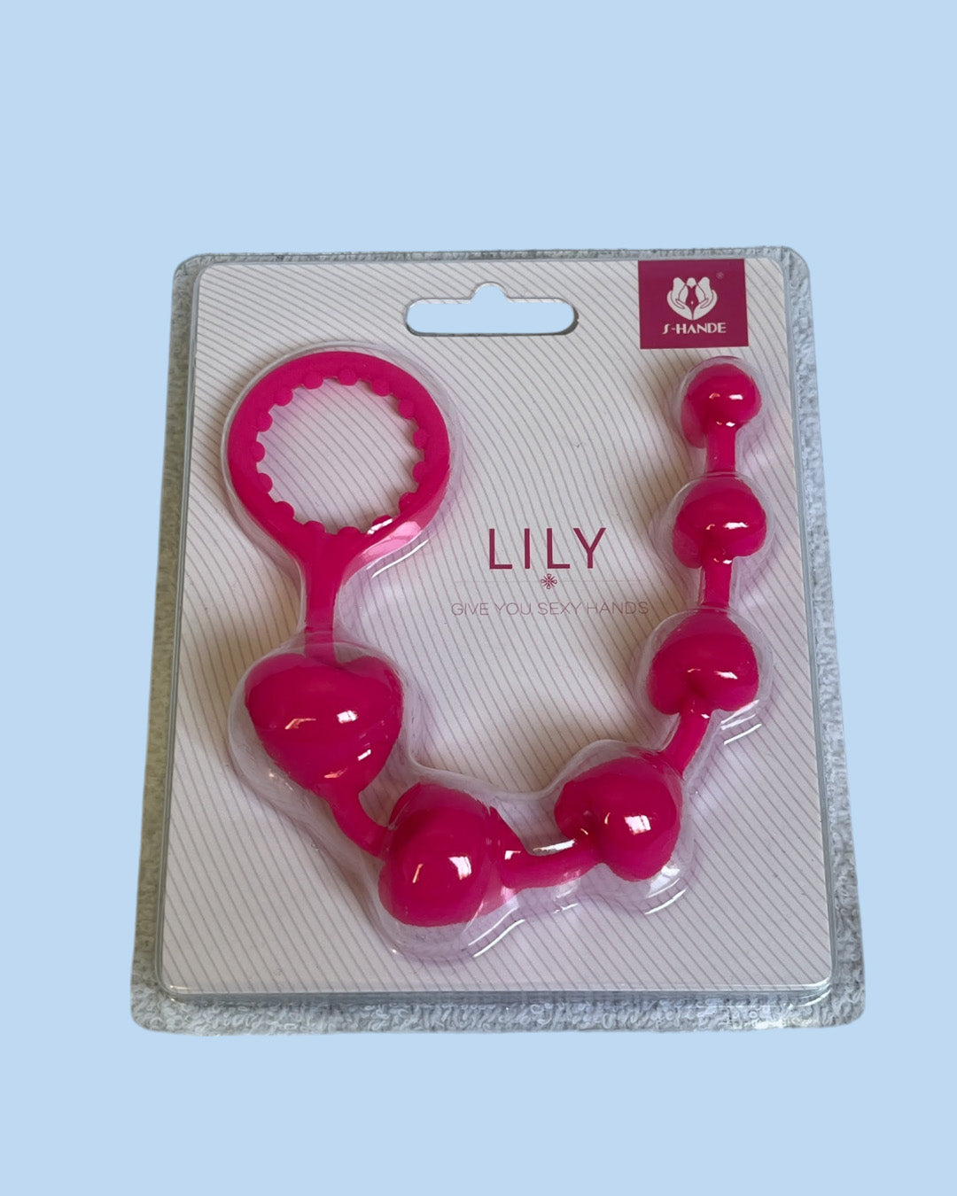 LILY Anillo de pene con dilatador anal