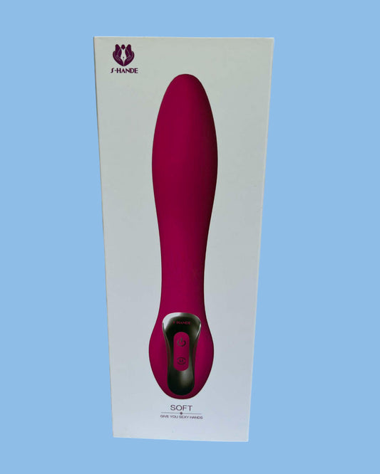 SOFT Masturbador femenino Punto G y clitoris Empuja y vibra