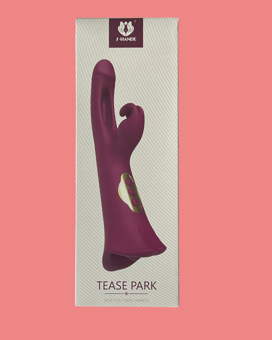 TEASE PARK Vibrador conejo VIBRA OSCILA y LAME