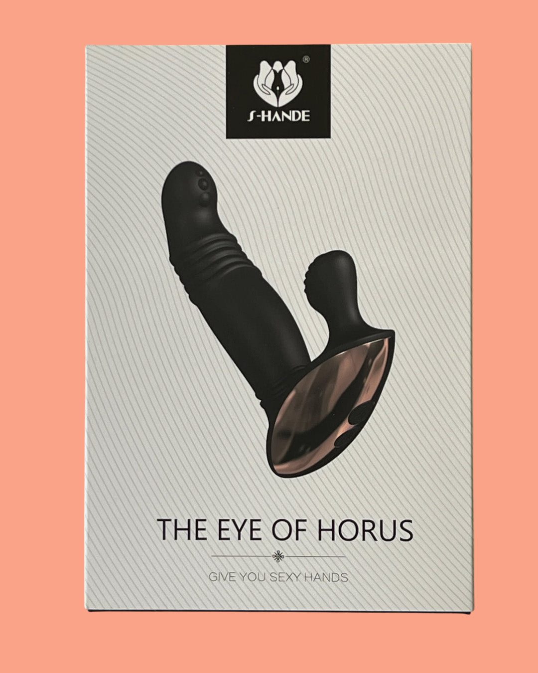 THE EYE OF HORUS Plug anal vibrador multifuncion Vibra y empuja