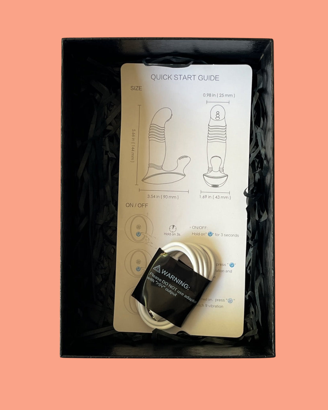 THE EYE OF HORUS Plug anal vibrador multifuncion Vibra y empuja