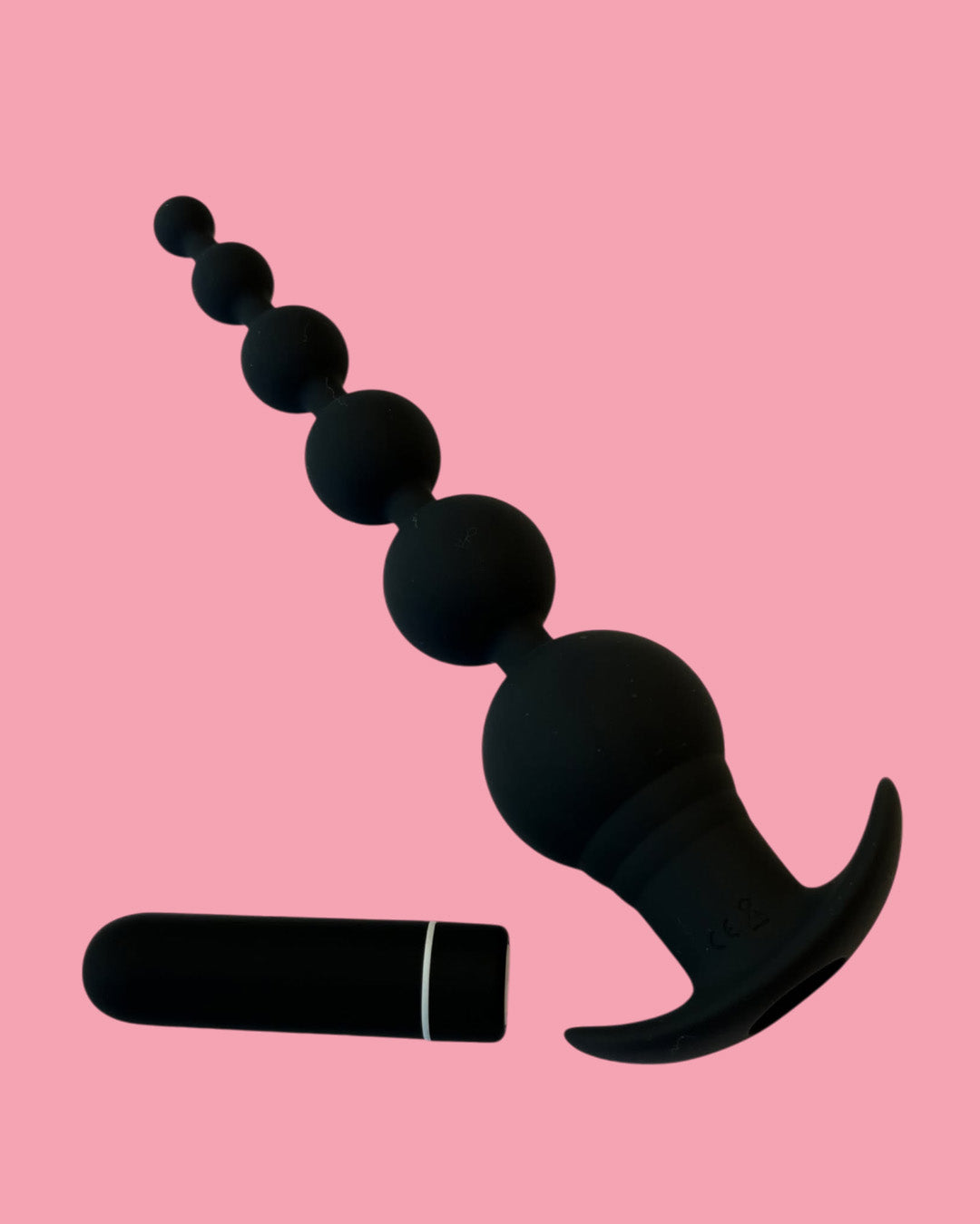 TOWER Plug anal con bala vibradora extraible Masaje prostatico