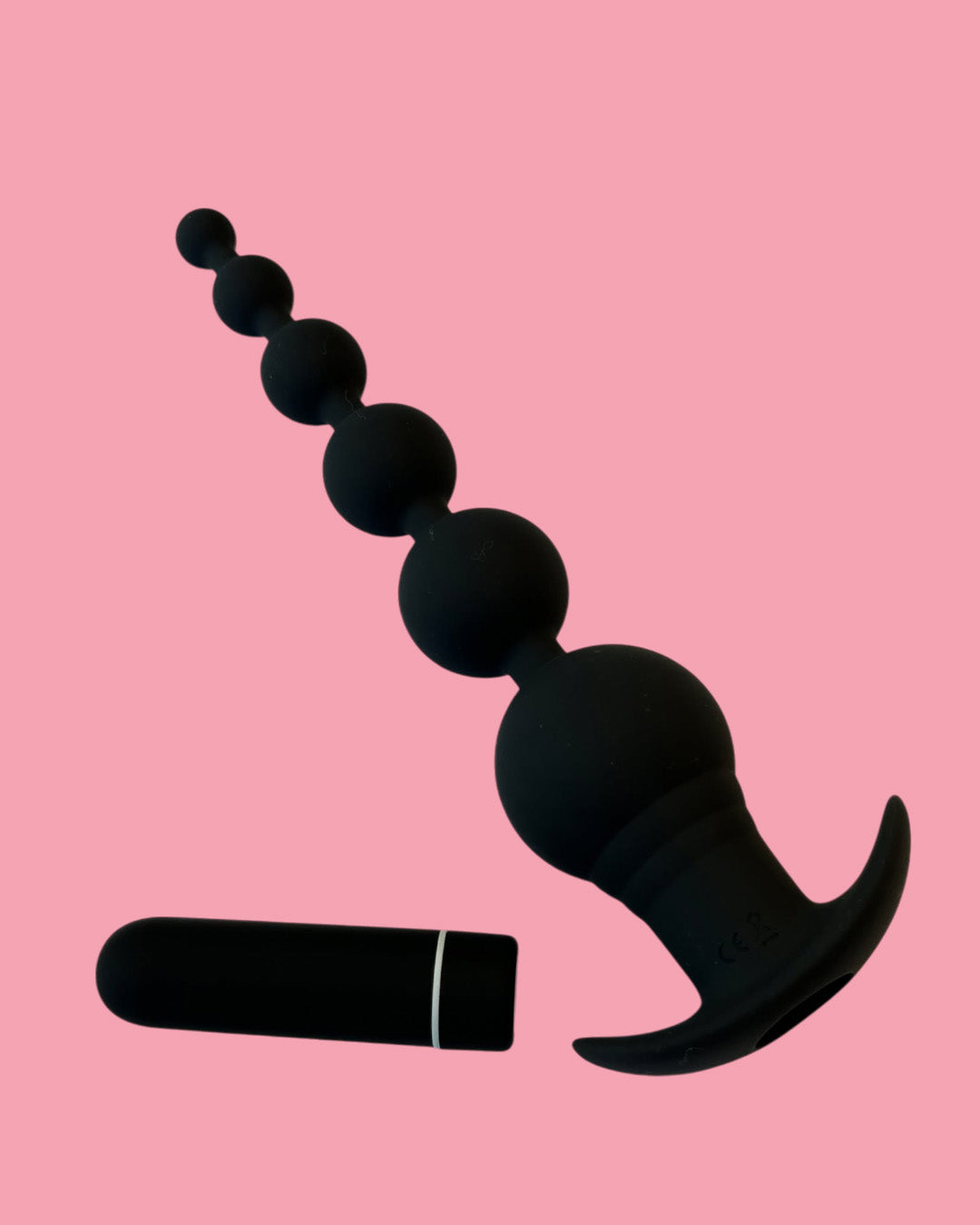 TOWER Plug anal con bala vibradora extraible Masaje prostatico