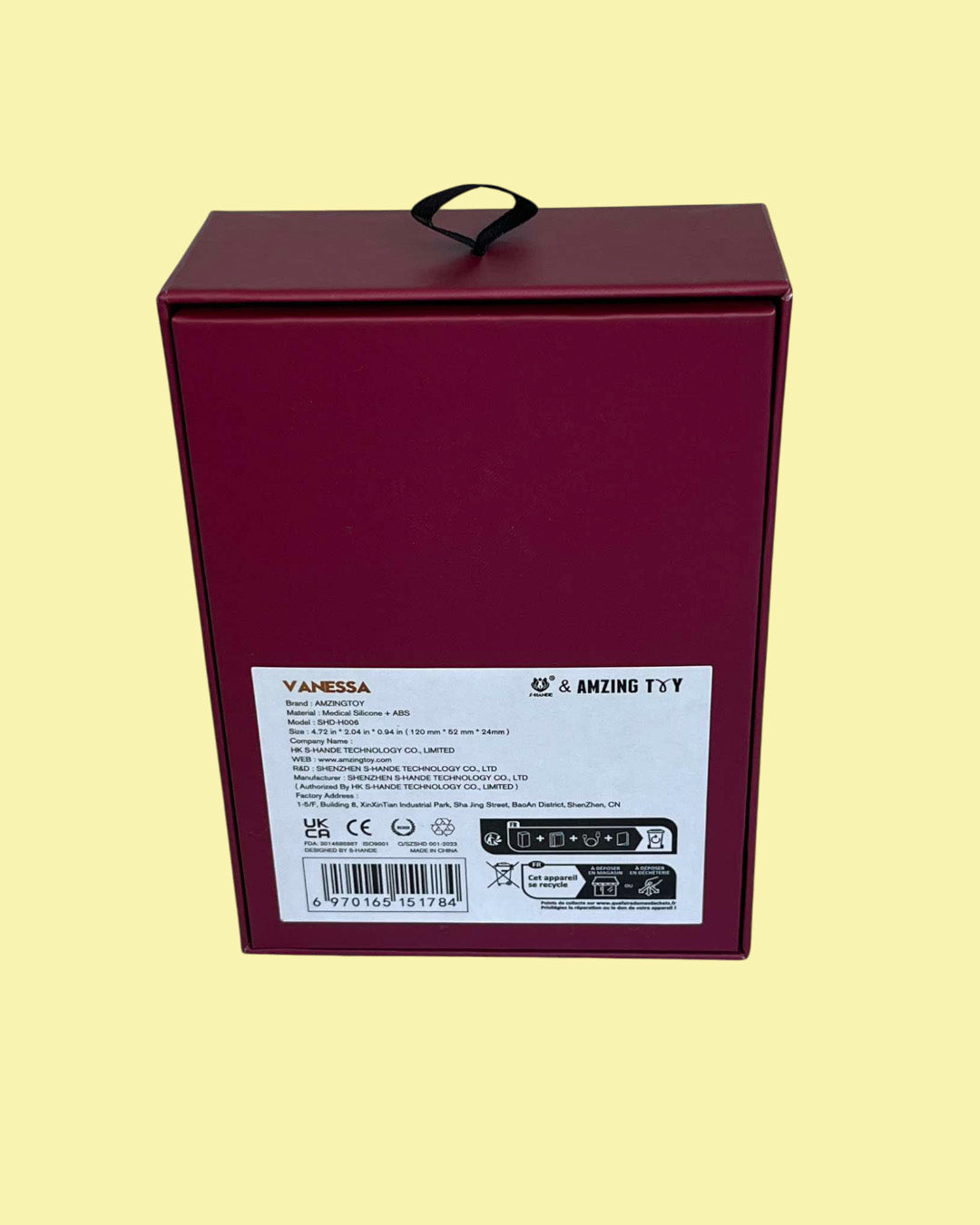 AMZING TOY VANESSA Vibrador doble estimulacion Punto G y clitoris