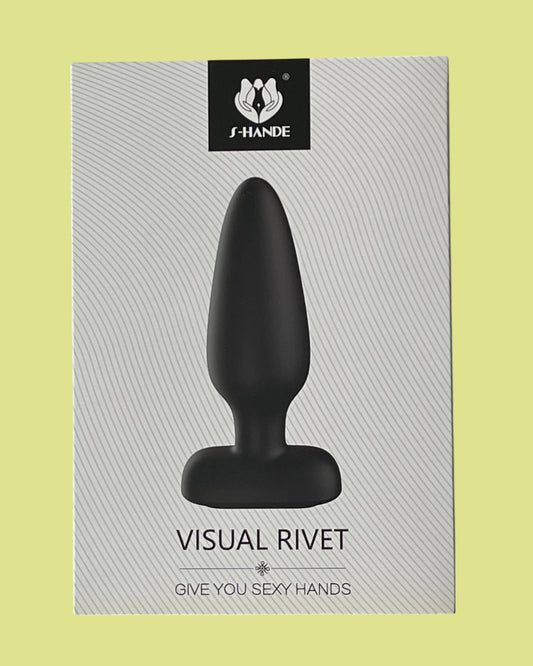 VISUAL RIVET Plug anal vibrador