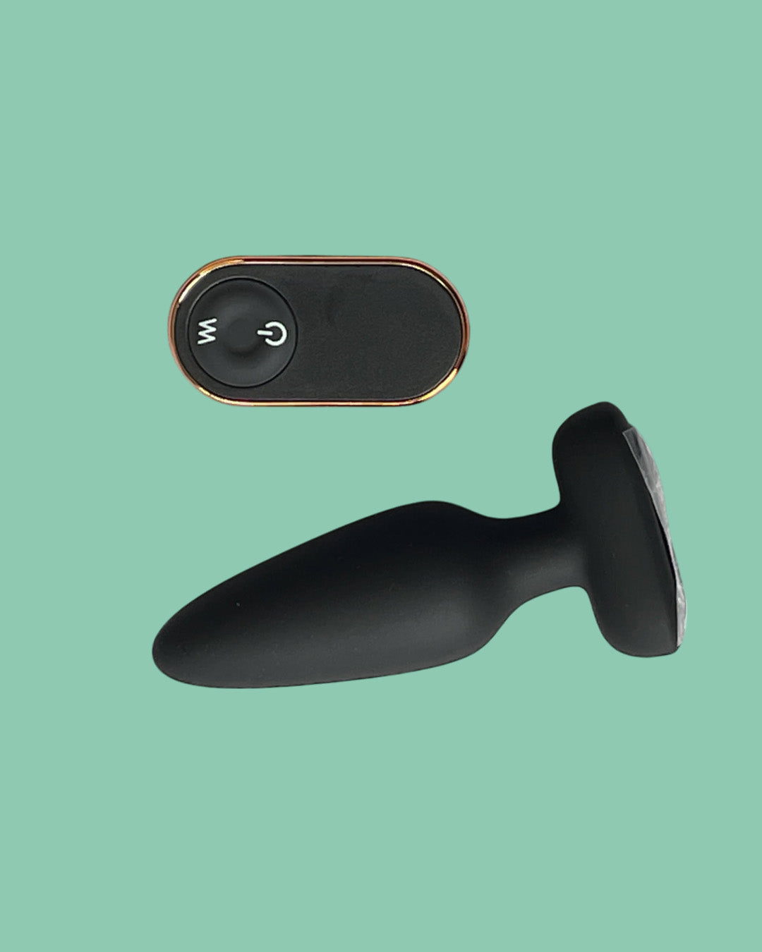 VISUAL RIVET RCT Plug anal vibrador a control remoto