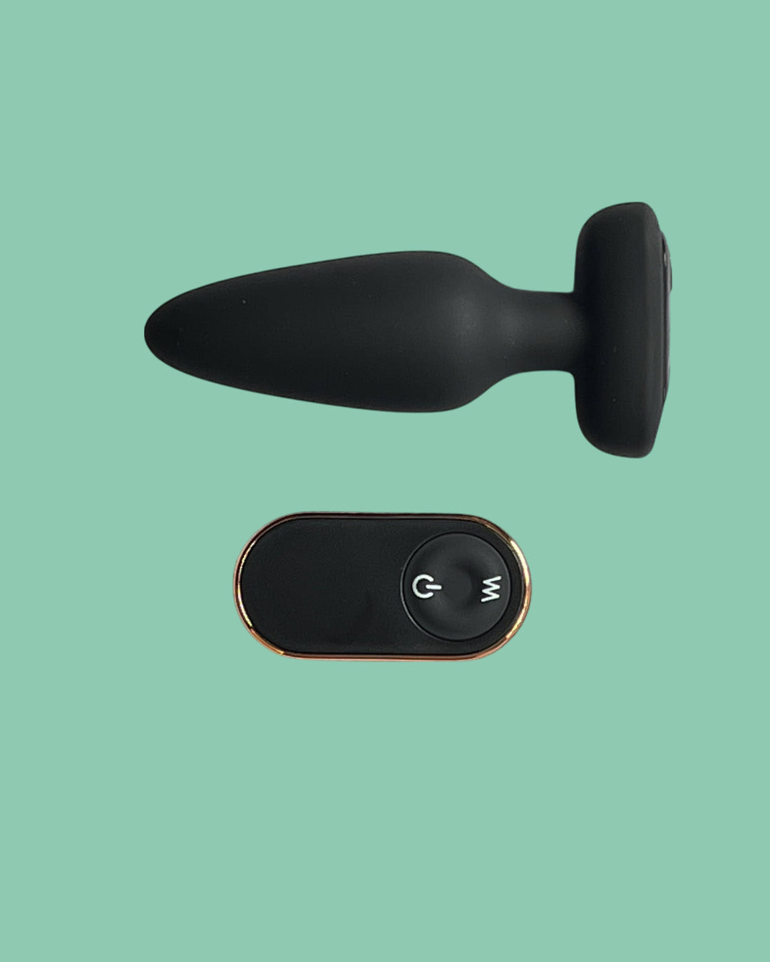 VISUAL RIVET RCT Plug anal vibrador a control remoto