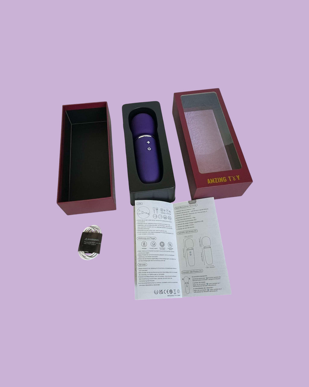 AMZING TOY WALLE Vibrador masajeador Edicion de lujo