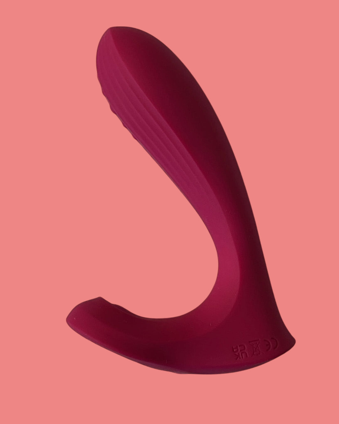 WHALE Vibrador doble estimula Punto G y dilatador anal