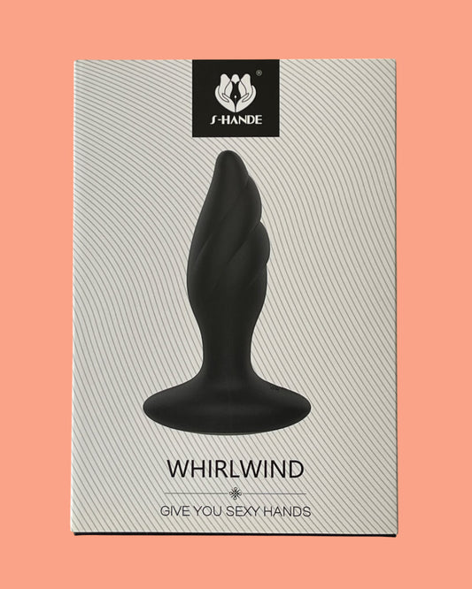 WHIRLWIND Plug anal vibrador dilatador anal