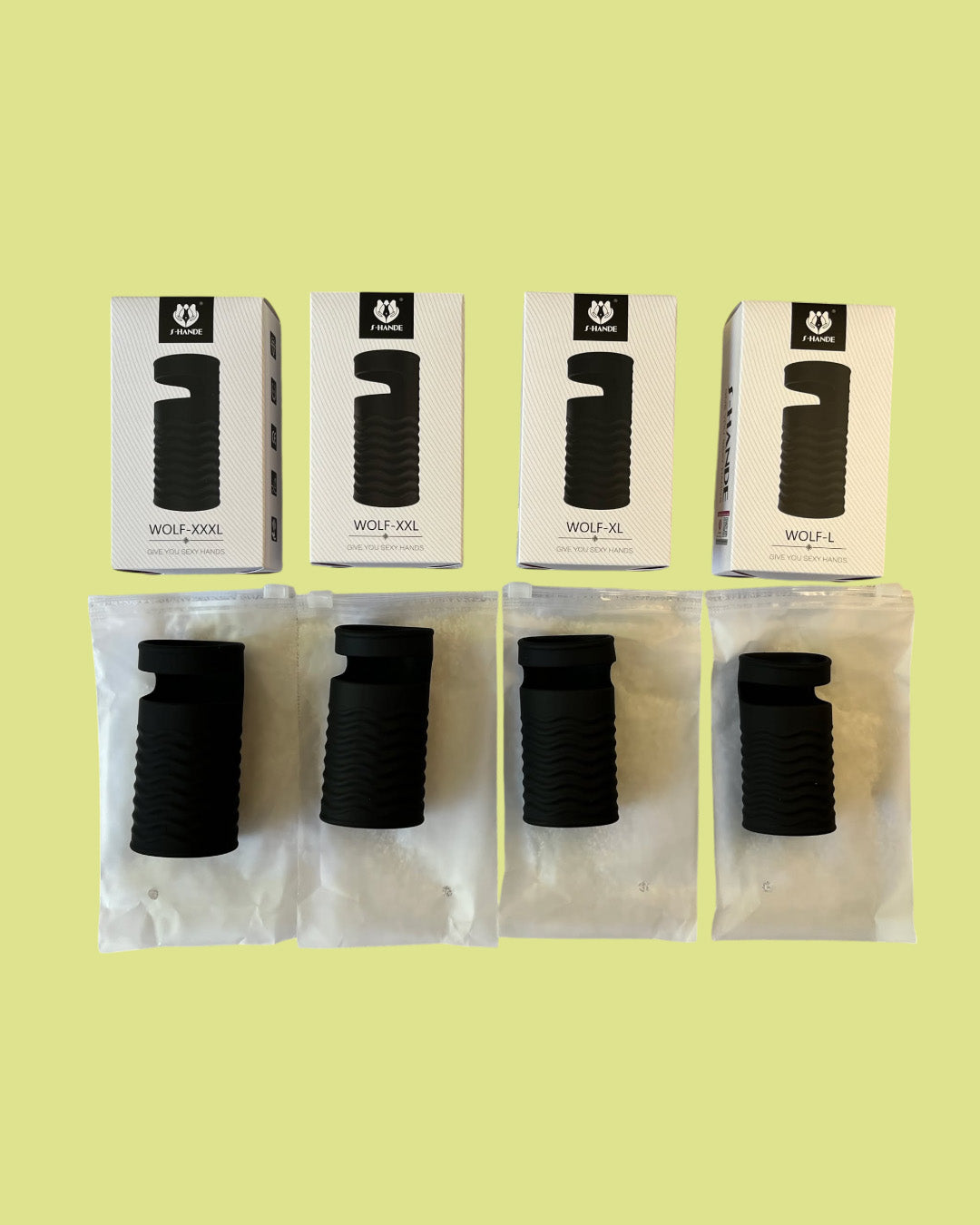 WOLF XXL Anillo para pene en silicona