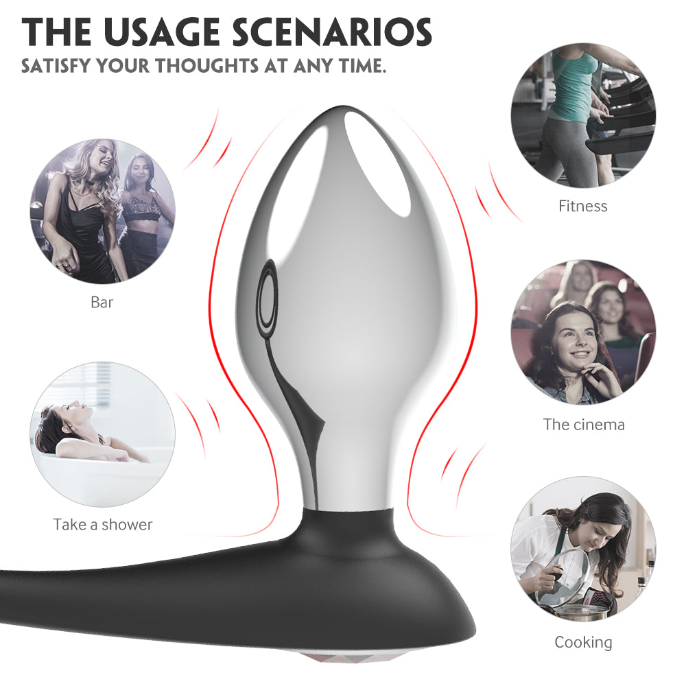 BENSONS Set 3 plugs anal dilatador anal con anillo para pene