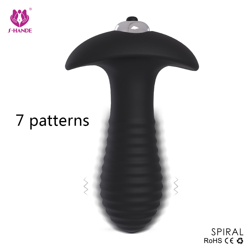 SPIRAL Plug anal vibrador Dilatador anal