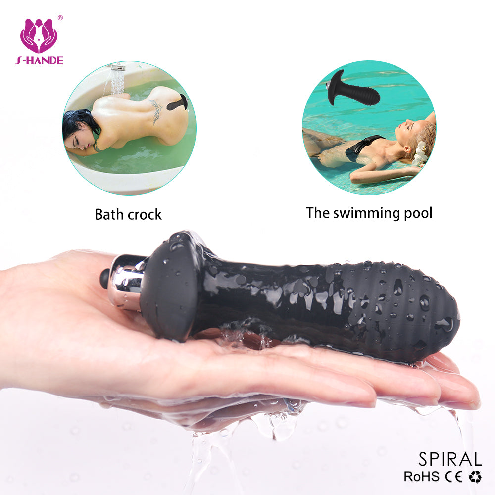 SPIRAL Plug anal vibrador Dilatador anal
