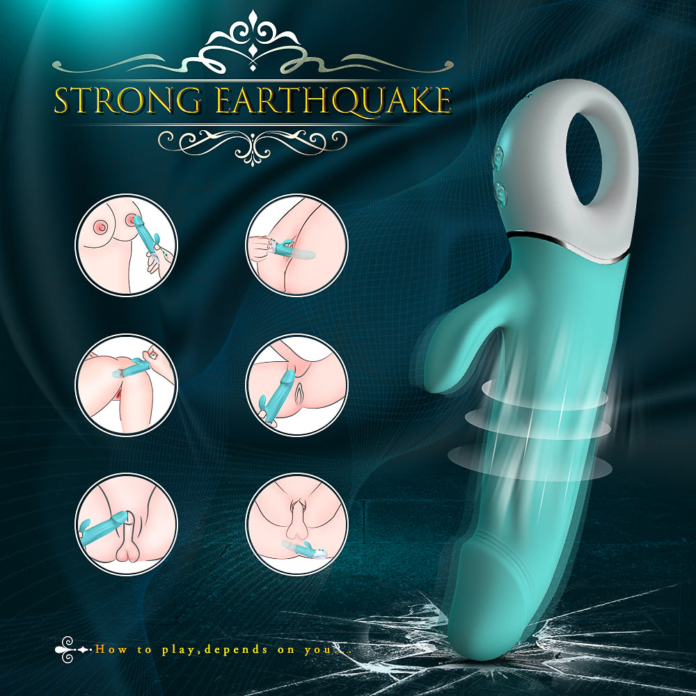 WAVE Vibrador realistico multifuncion Punto G y clitoris